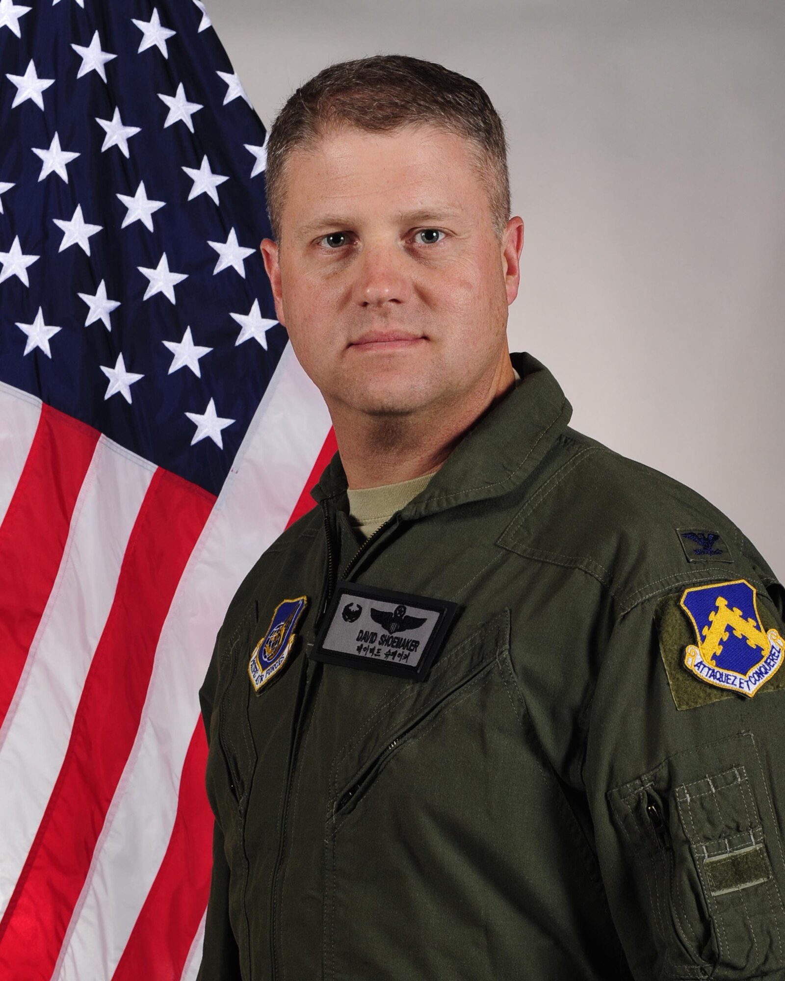 Col. David Shoemaker, 8th Fighter Wing commander.