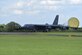 A B-52H Stratofortresses from Barksdale Air Force Base, La., lands on the runway at RAF Fairford, U.K., June 1, 2017. Bomber missions in the European theatre enable crews to maintain a high state of readiness and proficiency, and validate the Air Force’s always-ready global strike capability. (U.S. Air Force photo by Airman 1st Class Randahl J. Jenson)