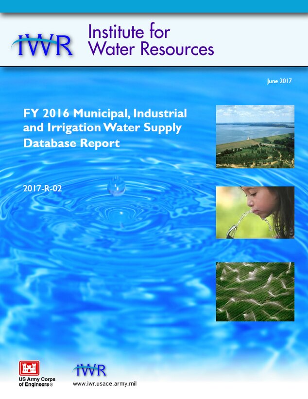 FY 2016 Municipal, Industrial and Irrigation Water Supply Database Report