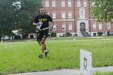 Lt. Col. Felix Torres, chief of resource management at the U.S. Army Reserve Command, runs to a land navigation point during an urban-orienteering event at Fort Bragg, N.C., June 2, 2017. The event was designed to promote individual and unit readiness by ensuring everybody stays physically fit, enhance team cohesion and improve spirit de corps. Orienteering is a competitive form of land navigation. It combines map reading, terrain study, strategy, competition and exercise. (U.S. Army Reserve photo by Sgt. Stephanie Ramirez)