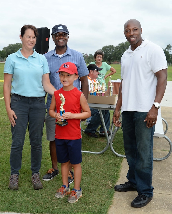 Trophy winner Joseph Paul catches one of Covella Ponds’ “monster” fish at Marine Corps Logistics Base Albany’s annual Buddy Fishing Tournament, June 3. Joseph’s 10.5 pound catfish, earned him two trophies—one for the largest fish in his age category, and a second trophy for overall largest fish of the day. The event, which is held at the installation’s Covella Pond, is opened to the communities’ youngest anglers and their fishing buddies.