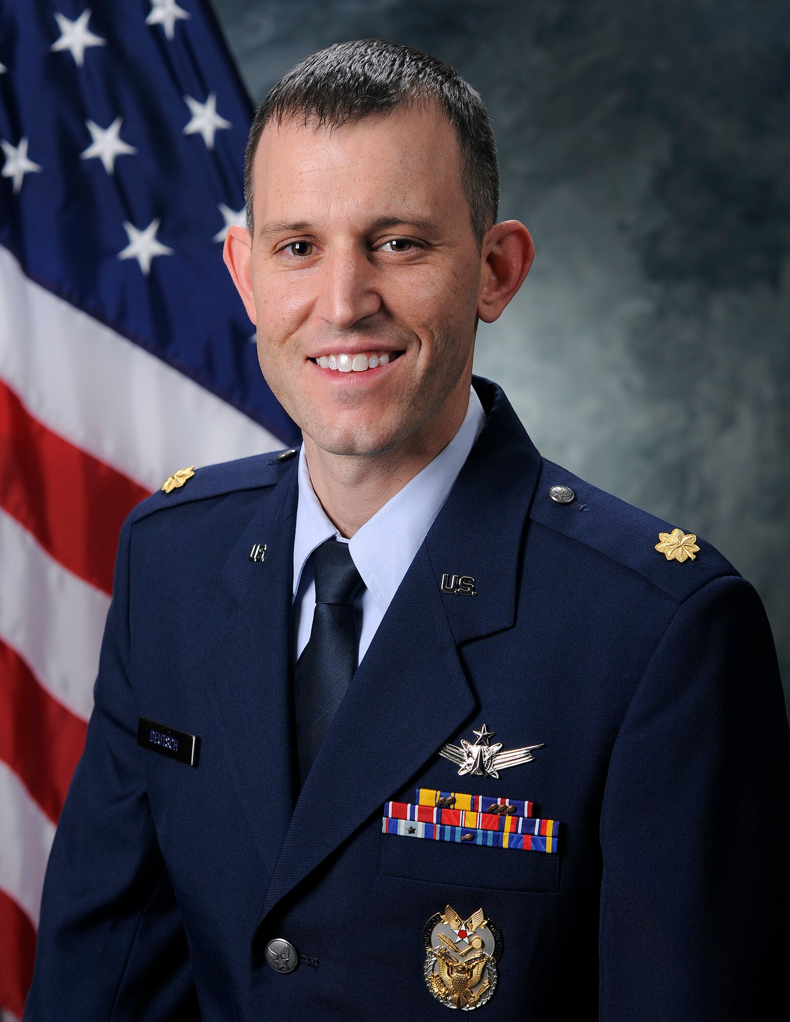 SCHRIEVER AIR FORCE BASE, Colo. -- Maj. Paul Deutsch, 310th Space Wing Director of Complaints Resolution