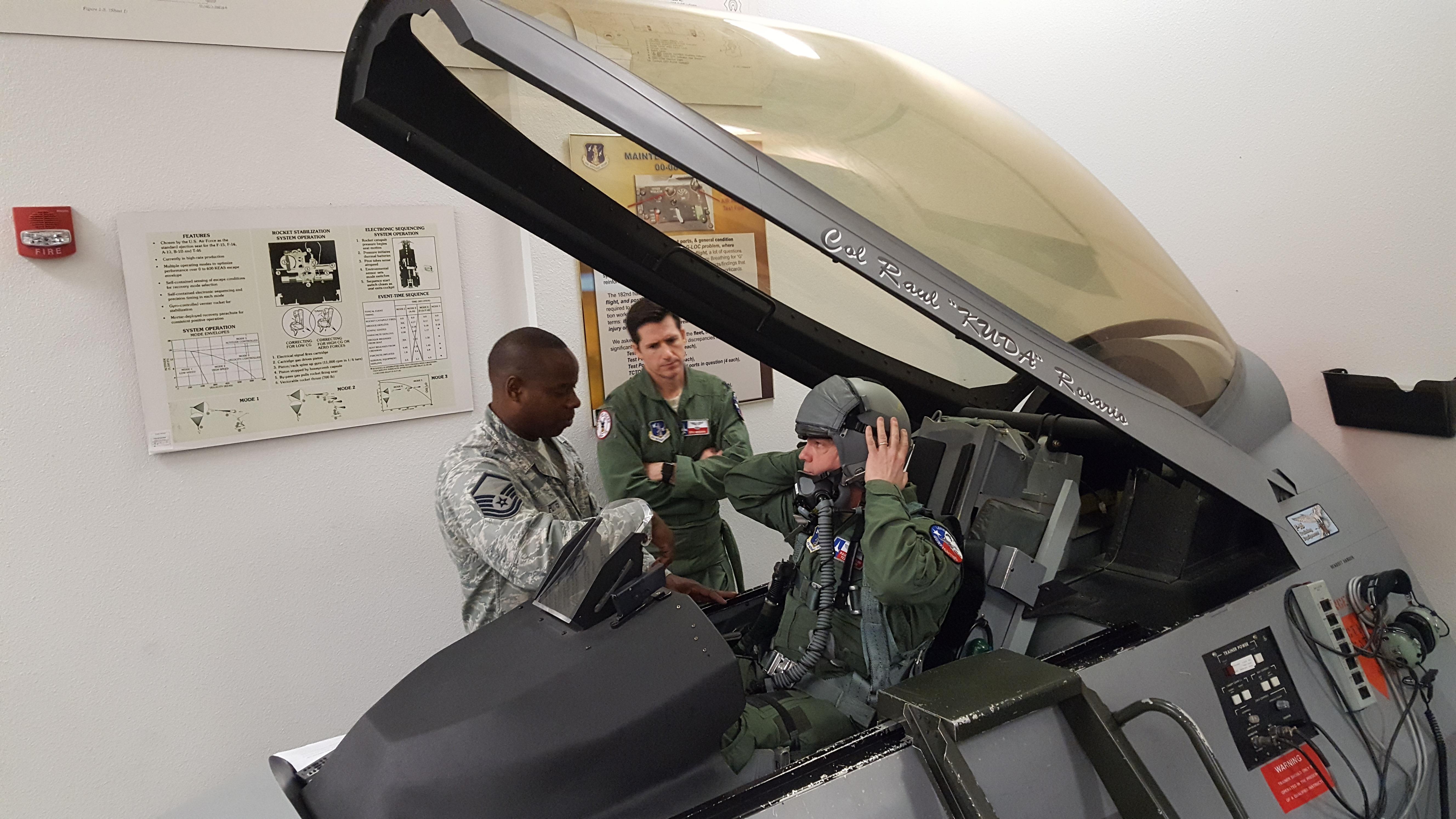 Egress Team Enables F 16 Pilots To Eject Safely Joint Base San Antonio News