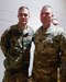 Army Reserve Staff Sgt. Clint Myers, a Kingsport, Tennessee native, stands with Sgt. 1st Class Eric Gordon after receiving his Expert Infantry Badge at McCrady Training Center in Eastover, S.C. on March 31, 2017. Myers earned the prestigious EIB after completing the two-week preparation course and grueling 5-day competition, which Gordon encouraged him to do. Myers started his EIB journey along with 122 other Soldiers. Upon completion of the competition, only 17 Soldiers earned the EIB, and Myers was the only Reserve Soldier among them. (U.S. Army Reserve Photo by Chaplain (Capt.) Caleb Wright/released)