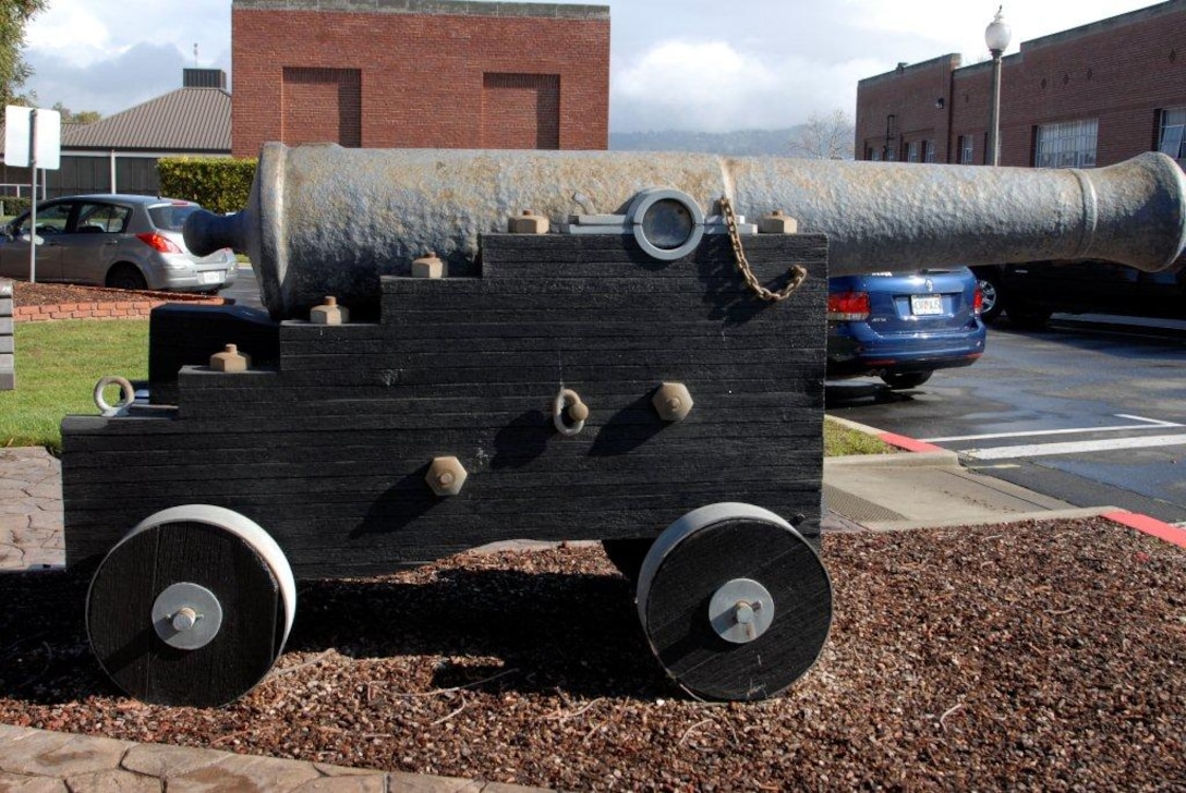 Cannon, on display in PACAREA:  Old Siege Gun, this 24 pounder siege gun used in the Civil War was first used as a fog signal on Point Bonita, CA, the entrance to San Francisco Bay on 6 August 1855.
Heritage Asset Collection