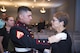 U.S. Marine Corporal Juan Martinez, Marine Barracks, Washington, D.C., consoles Maribel Lebrón, mother of deceased U.S. Air Force Senior Airman Gabriel Antonio Fuentes Lebrón, 18th Security Forces Squadron, Kadena Air Base, Japan, during a funeral in Orange Park, Fla., June 1, 2017. Martinez and Lebrón were childhood friends and were stationed together in Okinawa at Kadena Air Base. (U.S. Air Force photo by Senior Airman Greg Nash)