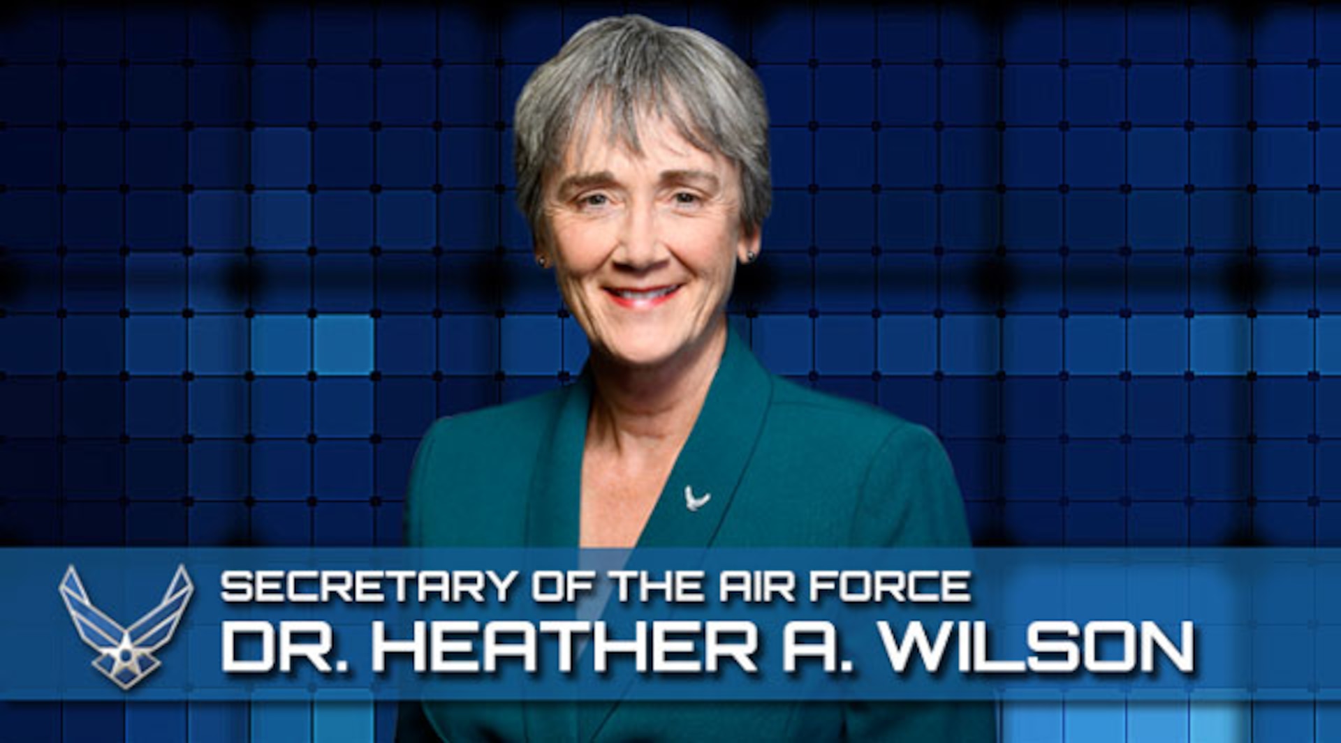 Dr. Heather A. Wilson is the Secretary of the Air Force, Washington, D.C. She was confirmed as the 24th Secretary of the Air Force May 12. She is responsible for the affairs of the Department of the Air Force, including organizing, training, equipping and providing for the welfare of its more than 660,000 active-duty, Guard, Reserve and civilian Airmen and their families.