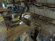 Crews work to access the Reactor Containment Vessel in order to remove various large components, including the Reactor Pressure Vessel, from the STURGIS as part of ongoing decommissioning efforts.