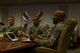 Chief Master Sgt. of the Air Force Kaleth O. Wright speaks with chiefs during his visit to Headquarters Pacific Air Forces at Joint Base Pearl Harbor-Hickam, Hawaii, June 2, 2017. The visit is an opportunity for Wright to interact with PACAF Airmen, receive mission briefs and views on key issues across the PACAF area of responsibility. (U.S. Air Force photo/Tech. Sgt. Kamaile Chan)