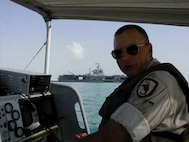 BMC Ted Cooley, PSU 311 on patrol in Persian Gulf
Coast Guard Archives