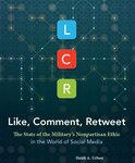 "Like, Comment, Retweet" book cover.