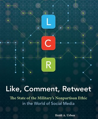 "Like, Comment, Retweet" book cover.
