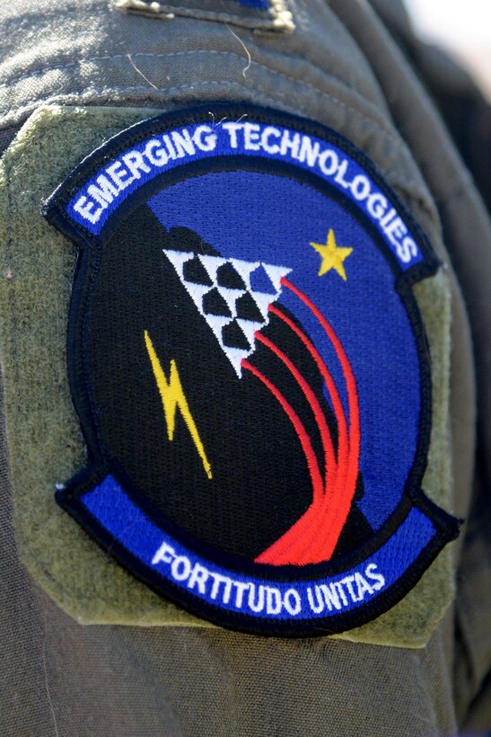 The Emerging Technologies Combined Test Force was created to promote innovation on Edwards. The unit is currently in charge of testing small unmanned aerial systems for use in a variety of situations. (U.S. Air Force photo by Christopher Ball)