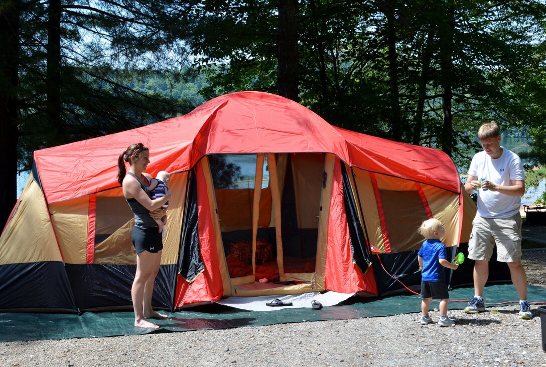 Summer camping is in full swing and the Wilmington District invites you to enjoy the beauty of its five lakes in North Carolina and southern Virginia. To find out more about recreational opportunities please click on the Recreation tab at right. (USACE photo by Brian Stewart)   