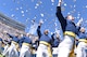 Newly-minted Air Force second lieutenants toss their hats in the air at the end of the Class of 2017 graduation ceremony, May 24, 2017, at the U.S. Air Force Academy. Three former members of the 302nd Airlift Wing were part of the graduating class. (U.S. Air Force photo/Bill Evans)