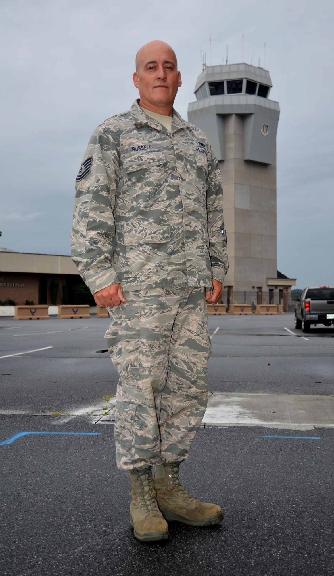 Tech. Sgt. Ken Russell, 94th Maintenance Squadron nondestructive inspection member, was able to use his military training to save a life on May 16, 2017. Russell was enjoying a meal in his hometown at a café in Morristown, Tennessee when he made a run to save a woman who had been struck by a school bus. (US Air Force photo by Senior Airman Lauren Douglas)