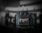 A video camera records the change of command ceremony at Dyess Air Force Base, Texas, June 3, 2017. The change of command Ceremony dates back to the 18th Century, where unit flags were handed off between the outgoing and incoming commanders. The ceremony concludes with the new commander stating to the presiding official, “Sir, I assume command.” (U.S. Air Force photo by Staff Sgt. Jason McCasland/Released)