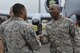 Chief Master Sgt. of the Air Force Kaleth O. Wright visits Airmen at Osan Air Base, Republic of Korea, June 7, 2017. During his visit, he met with F-16 Fighting Falcon and A-10 Warthog crew members to discuss capabilities and sustainment to ensure air superiority to the “Fight Tonight” mission. (U.S. Air Force photo by Airman 1st Class Gwendalyn Smith/Released)