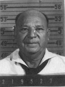 Boatswain's Mate Third Class Pedro Albino, USCG, retired from the Coast Guard after 32 years of military and civilian government service.  He was stationed at six different lighthouses throughout Puerto Rico and the Caribbean during his distinguished career.  He was a champion for working and salary improvements for lighthouse keepers throughout Puerto Rico during his career.  His dedicated service contributed greatly to the success of the lighthouse service in Puerto Rico in the years prior to World War II.  He was commended for his assistance to the crew of the grounded sloop Continente in 1929. He was born in 1886, served in the U.S. Army for three years, joined the Lighthouse Service in 1916 and he retired from the Coast Guard in 1944.  