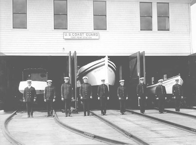 US Coast Guard Fort Point Station, circa 1920
