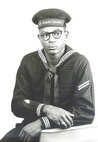 Seaman, dress blue, circa 1950 