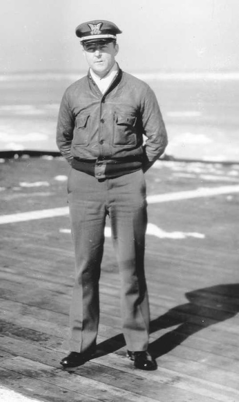 Coast Guard aviator Edward Burke, WWII
 