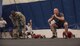 419th Fighter Wing Airmen do pushups and air squats June 3 at Hill Air Force Base’s Hess Fitness Center as part of The Murph Challenge, named after Navy Lt. Mike “Murph” Murphy, commanding officer who was killed in action during Operation Red Wing. (U.S. Air Force photo/Senior Airman Justin Fuchs)