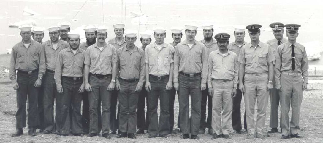 LORAN station crew: dungarees & khakis, circa 1970