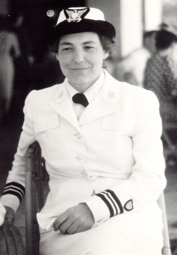 LCDR (later CAPT) Dorothy Stratton; service dress white, 1943
WWII