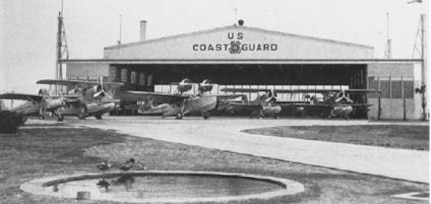 Air Patrol Station Charleston
Ramp area at the Coast Guard Air Patrol Station Charleston,
 circa 1940.