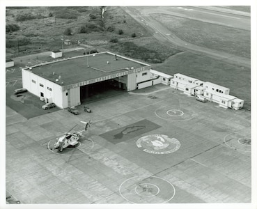 Air Station Astoria, Oregon
Original photo caption: "Astoria Air Station, Warrenton, ORE."; photo dated 1974; Photo No. 13CGD 08077440"; photographer unknown.