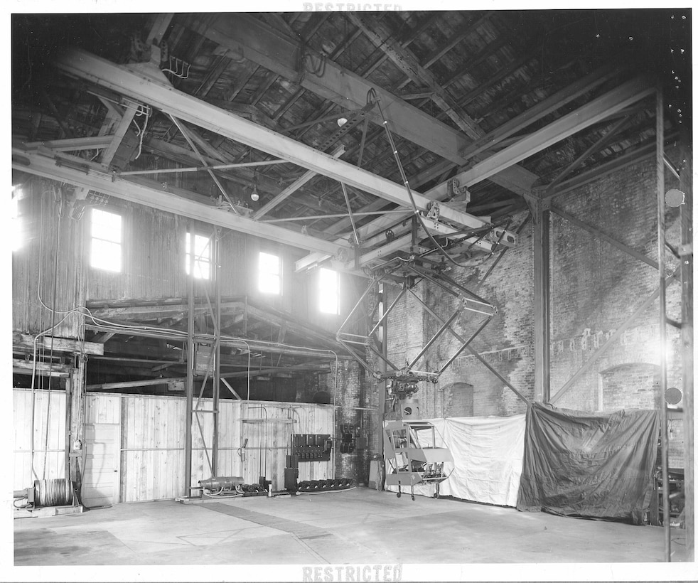 Air Station Brooklyn, New York
No caption/date/photo number; photographer unknown.  The first helicopter trainer.