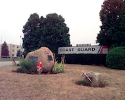 Air Station Cape Cod, Massachusetts
Original photo caption: "The entrance to the Coast Guard Air Station Cape Cod.  The Air Station is located on Otis Air Force Base."; photo is dated 24 July 1999; photo number 990724-I-9954-500 (FR); photo by PA3 Bridget Hieronymus, USCG.

