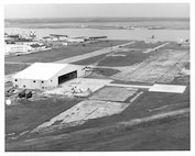 Air Station Cape May, New Jersey
Original caption: "Cape May Air Station, Looking W.S.W."; photo dated 4 May 1971; Photo No. 3CGD 09226901; photographer unknown.