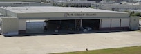 Air Station Corpus Christi, Texas
Original photo caption: "Air Station Corpus Christi is located in a
 corner of the Naval Air Station near the runways. Air Station Corpus Christi covers an area that spreads between Port Lavaca and Brownsville, and goes as far South as the Mexican Border"; photo dated circa 2005.  No photo number; photographer unknown.
