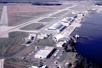 Air Station Elizabeth City, North Carolina
Original photo caption: "Coast Guard Air Station Elizabeth City, N.C."; photo not dated but was submitted on 15 April 1999; photo number 821201-A-5555A-009 (FR); photo by "U.S. Coast Guard."
