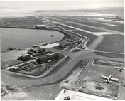 Air Station San Francisco, California
No official caption/date/photo number; photographer unknown.
An aerial view of Air Station San Francisco circa 1962.

