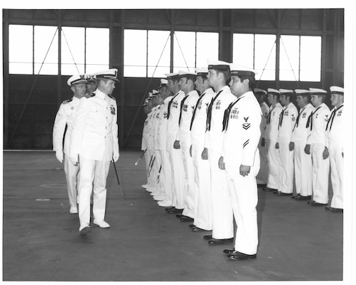 Air Station Washington, D.C. (formerly-Air Station Arlington (1964-1974), formerly-Air Detachment Arlington (1952-1964))
Change of Command, 1971