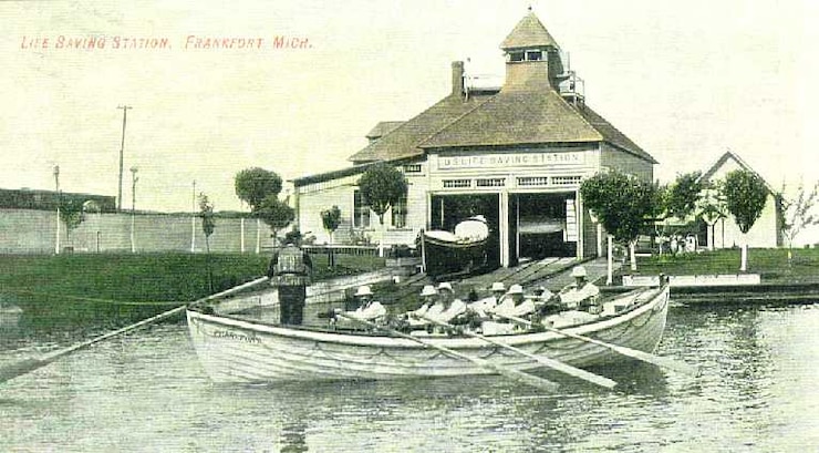 Frankfort Life Saving Station, Michigan