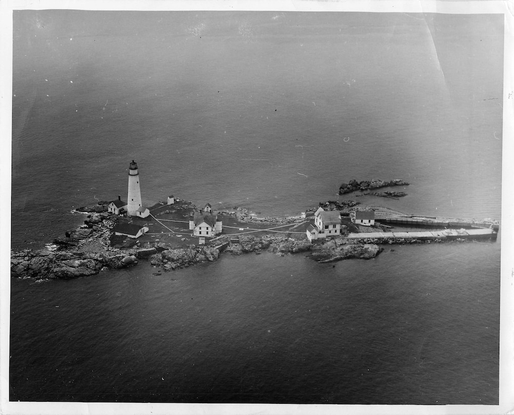 Light Station Boston, Massachusetts
Original caption: none; photo dated May, 1951; Photo No. 12-7;
 photographer unknown.