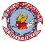 Patch, Coast Guard Air Detachment Naples, Italy