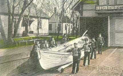 Station Saint Joseph, Michigan
USLSS Station #10, Eleventh District
Coast Guard Station #273
Waiting for the Call St. Joseph, Mich