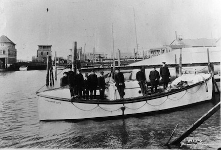 Crew, Station Atlantic City, New Jersey
USLSS Station #27, Fourth District Coast Guard Station #123