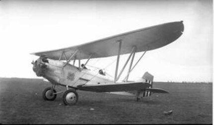 Air Patrol Detachment El Paso, Texas
No original caption/date/photo number; photographer unknown.
 A Coast Guard New Standard NT-2.  Note the USCG livery