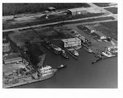Life Boat Station Venice, Louisiana
CG Station Venice Moorings, no date.
