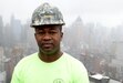 U.S. Army Reserve Soldier Akini Celestine from 455th Engineer Detachment poses for a photo on top of the building he works at in New York City, N.Y. May 22, 2017. Celestine serves as a horizontal construction engineer as a sergeant in the Army Reserves’ 455th Engineer Detachment in Farmington, N.Y. During the month he works construction in the city as a Journeyman Plumber Apprentice. (U.S. Army Photo by Sgt. Jose A. Torres Jr.)
