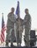 Col. Brian C. Peters, (left), 437th Maintenance Group commander, passes the guideon to Maj. Robert A. Johnson, 437th Aircraft Maintenance Squadron incoming commander, signifying the official change of command during a change of command ceremony at Joint Base Charleston June 9, 2017. Johnson came to Charleston after attending the Army Command and General Staff College, Fort Leavenworth, KS.