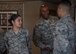 Chief Master Sgt. of the Air Force Kaleth O. Wright meets with Airmen at breakfast during his Pacific Air Forces immersion tour at Misawa Air Base, Japan, June 9, 2017. During his visit, Wright spoke with 35th Fighter Wing Airmen, addressing their concerns and critical roles within Pacific Air Forces. Wright also dedicated time mentoring junior and senior enlisted Airmen. (U.S. Air Force photo by Senior Airman Deana Heitzman)