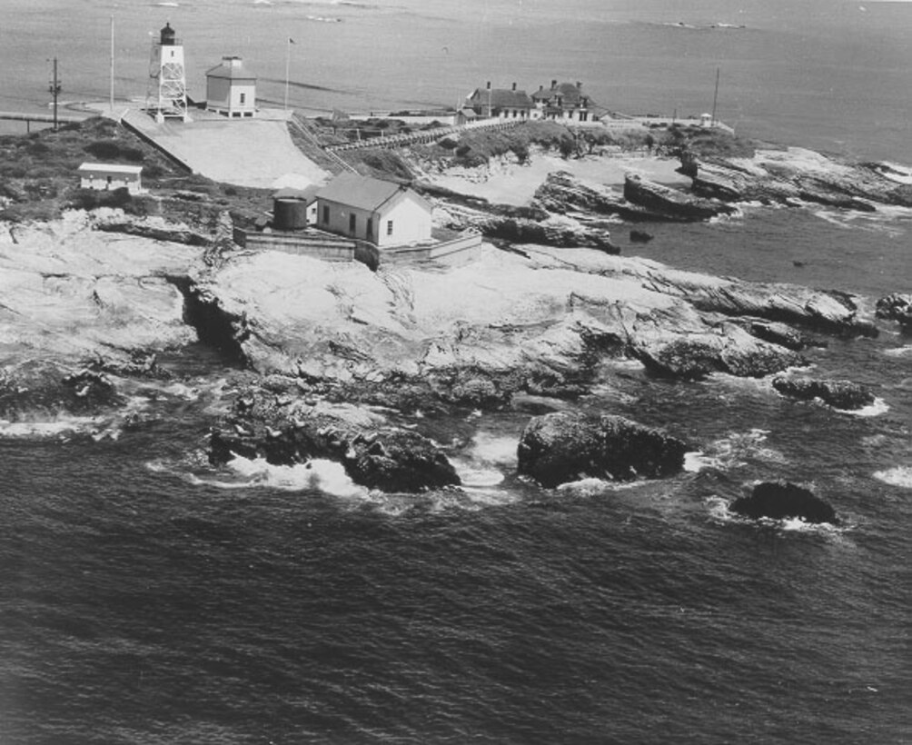 Año Nuevo Island Lighthouse, California, 1890