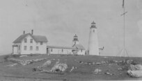 Baker Island Lighthouse, Massachusetts, circa 1925